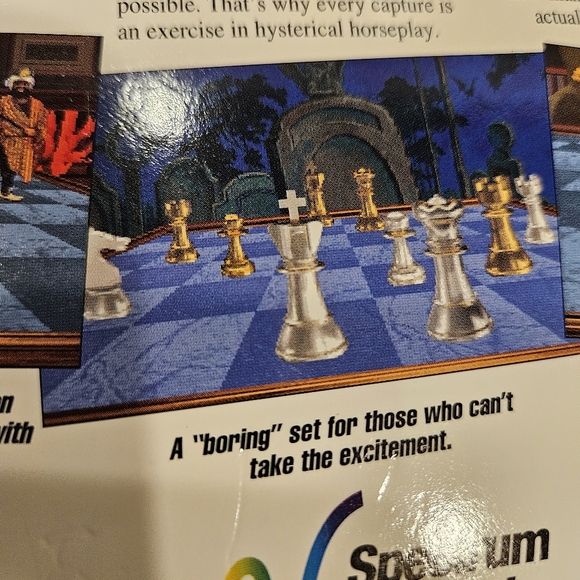 National Lampoon's Chess Maniac 5 Billion and 1 PC Game 3.5" disk IBM Big Box - Picture 5 of 16